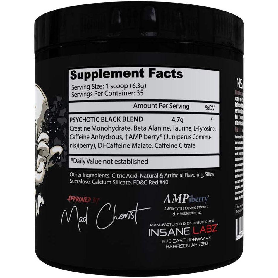Insane Labz Psychotic Black – N101 Nutrition