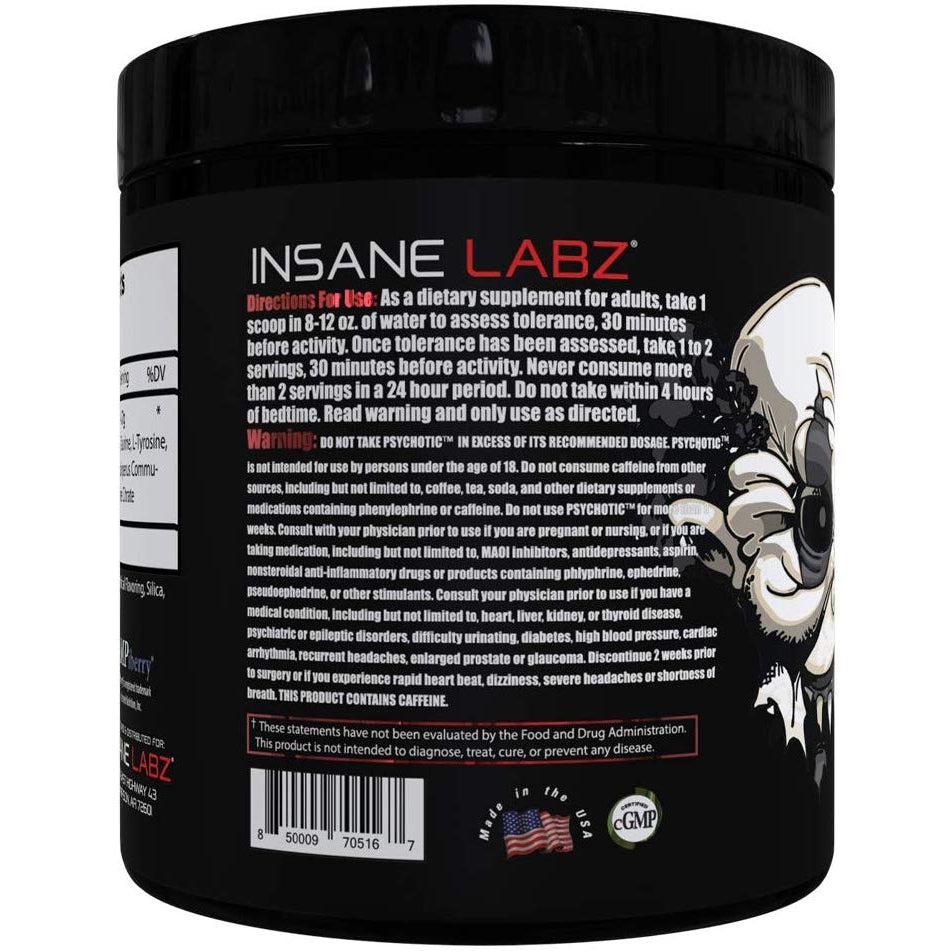 Insane Labz Psychotic Black – N101 Nutrition