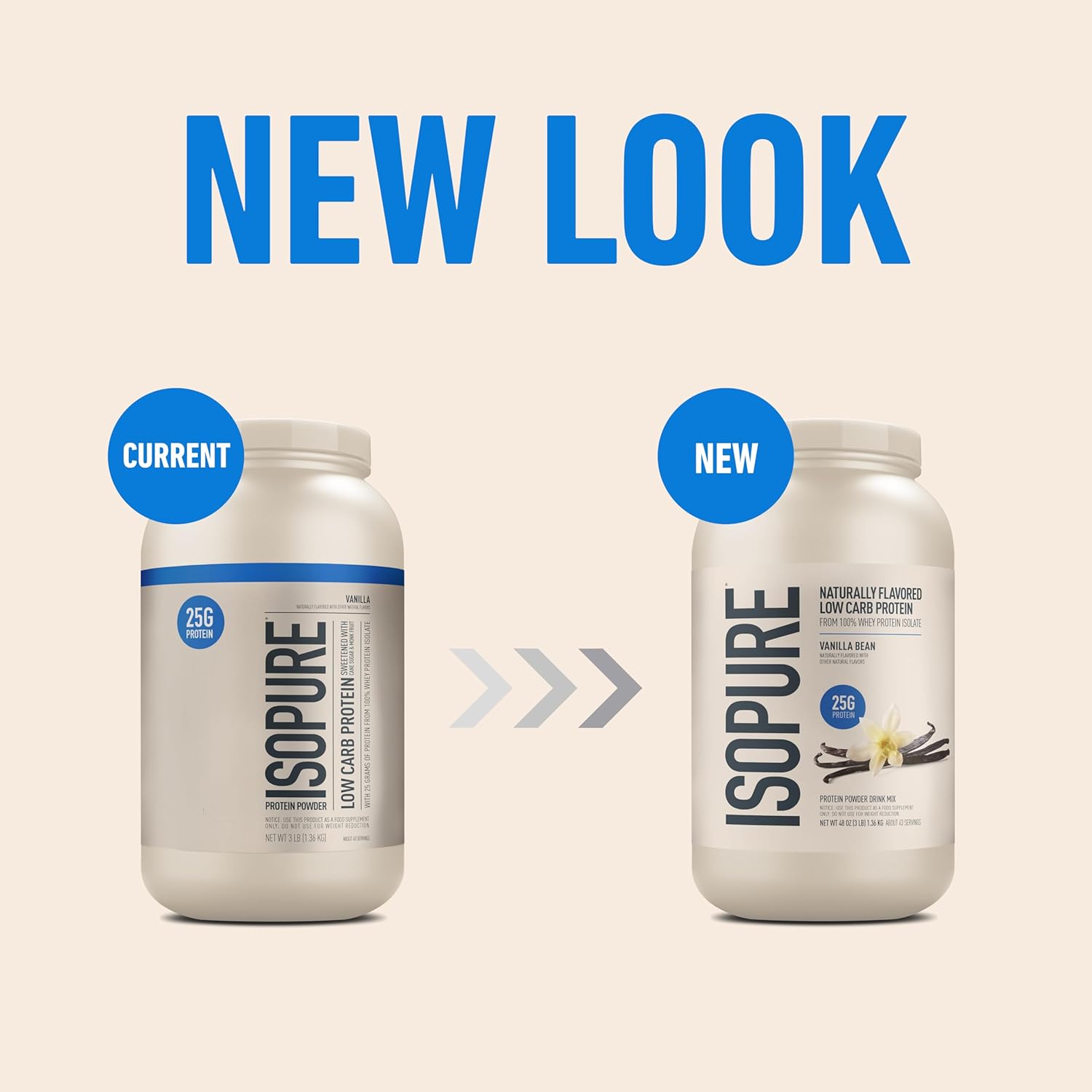 Isopure Naturally Flavored Low Carb Protein-N101 Nutrition