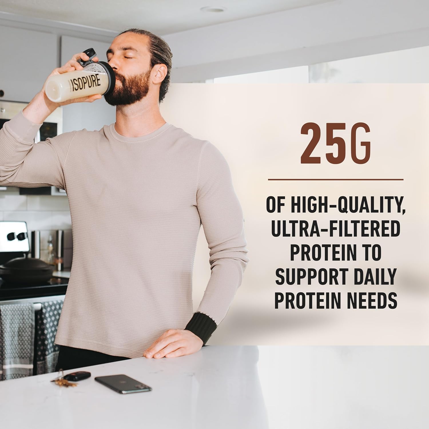 Isopure Naturally Flavored Low Carb Protein-N101 Nutrition