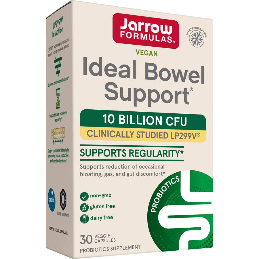 Jarrow Formulas Ideal Bowel Support® LP299V® - 10 Billion CFU-N101 Nutrition