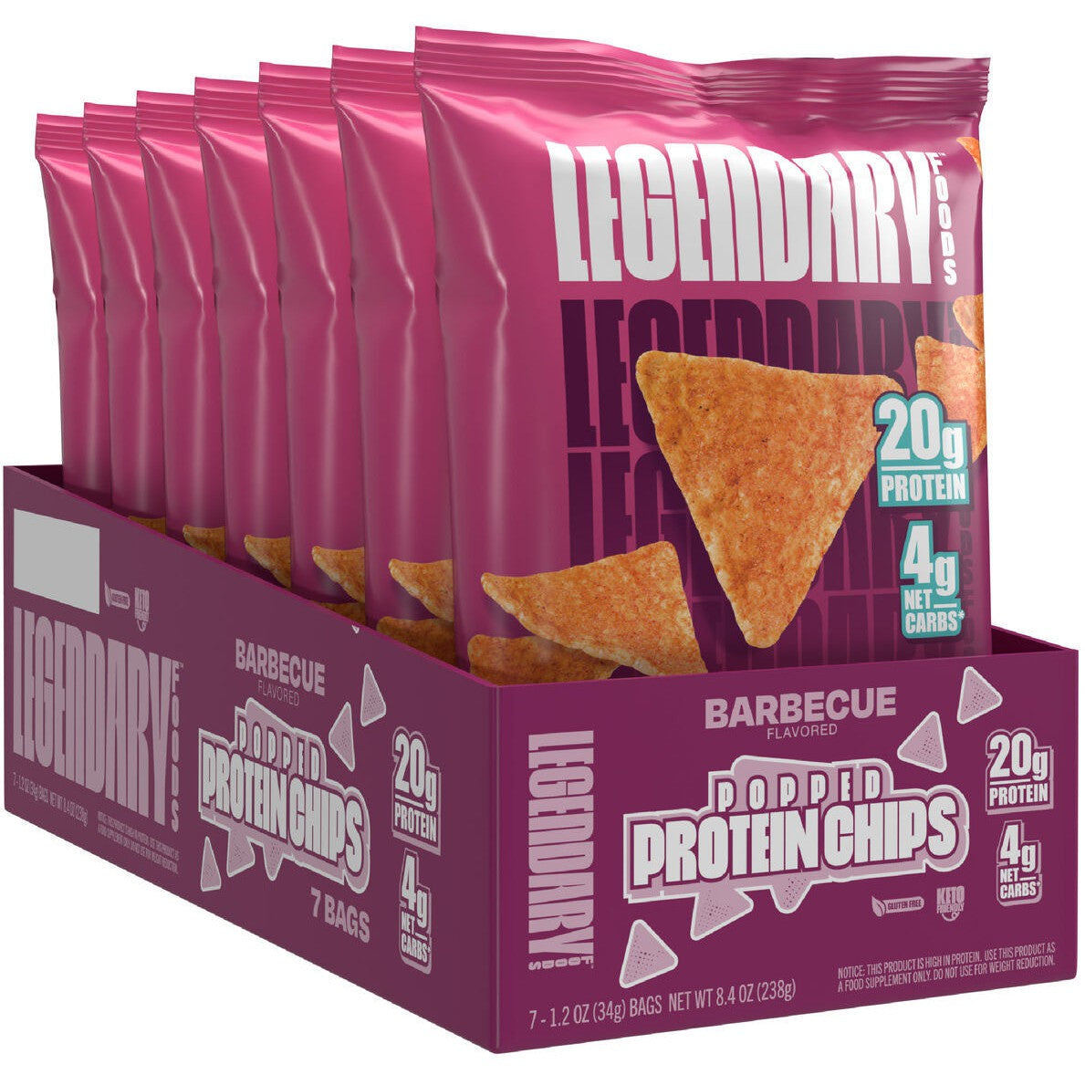 Legendary Foods Popped Protein Chips-N101 Nutrition