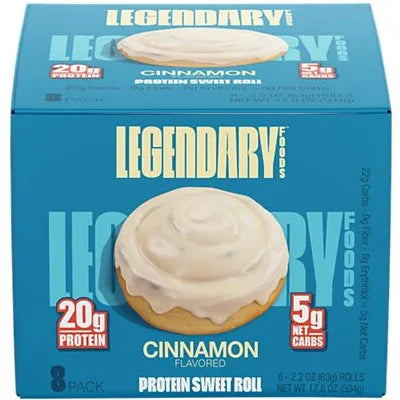 Legendary Foods Protein Sweet Rolls-N101 Nutrition
