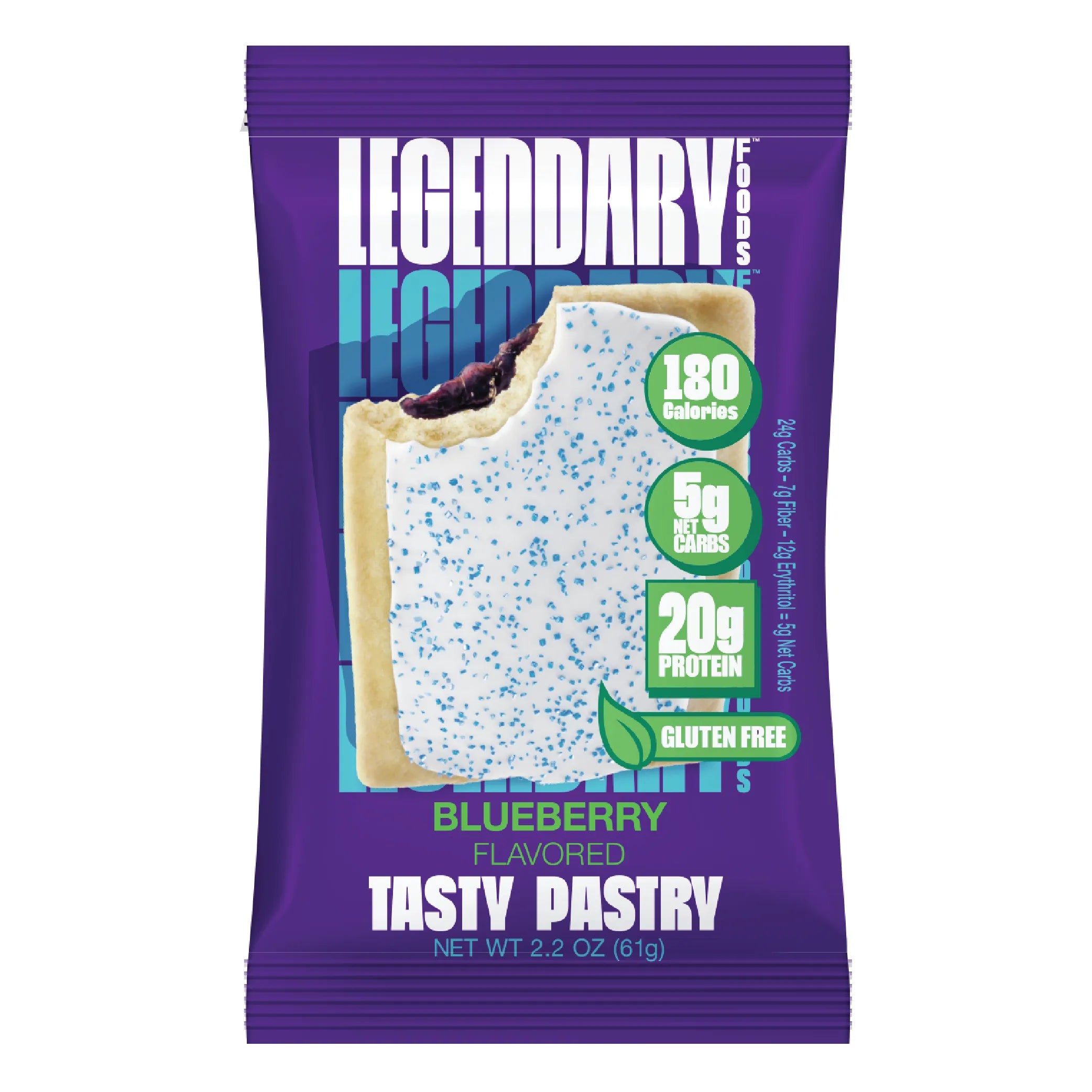 Legendary Foods Tasty Pastry-N101 Nutrition