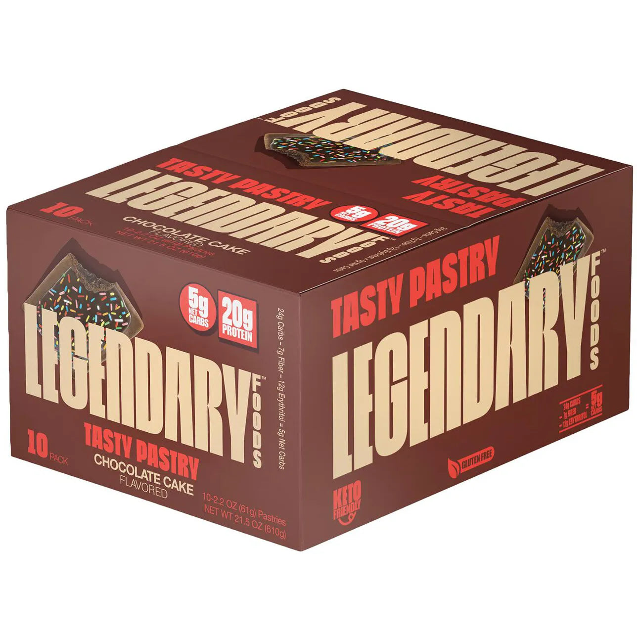 Legendary Foods Tasty Pastry-N101 Nutrition