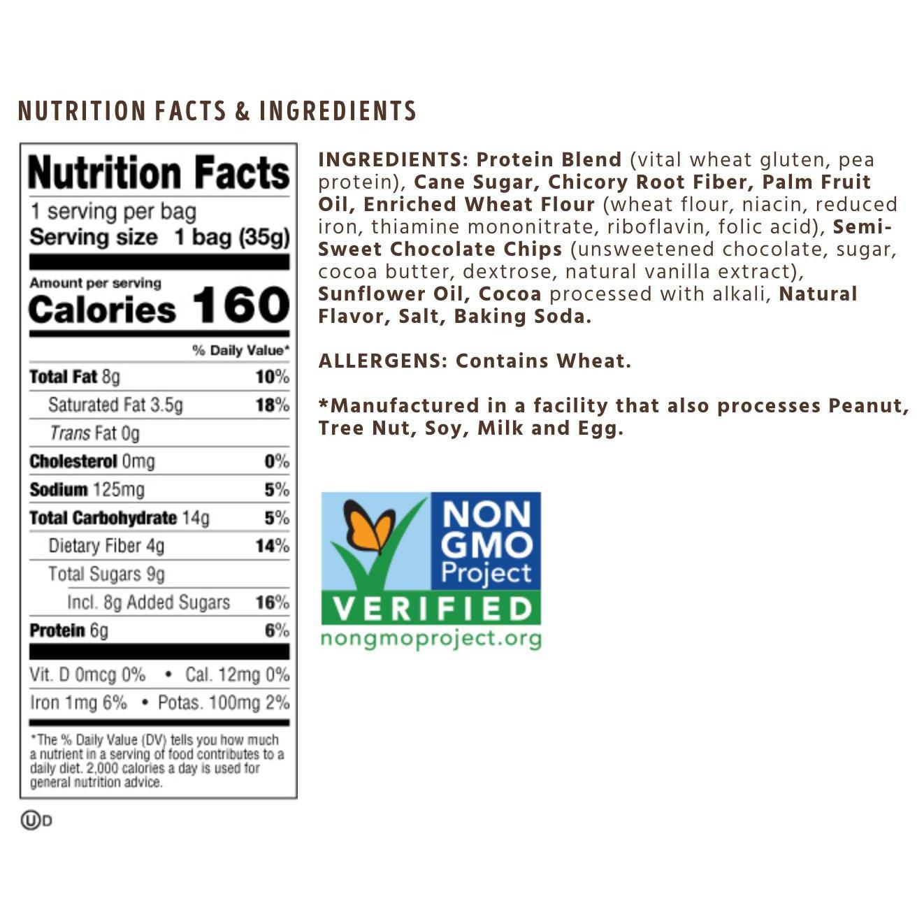 Lenny & Larry's Crunchy Cookies-N101 Nutrition