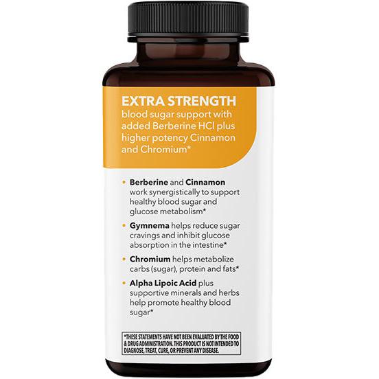 LifeSeasons Glucose Stabili-T Extra Strength with Berberine HCl-N101 Nutrition