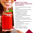 MacroLife Naturals Miracle Reds Superfood-N101 Nutrition