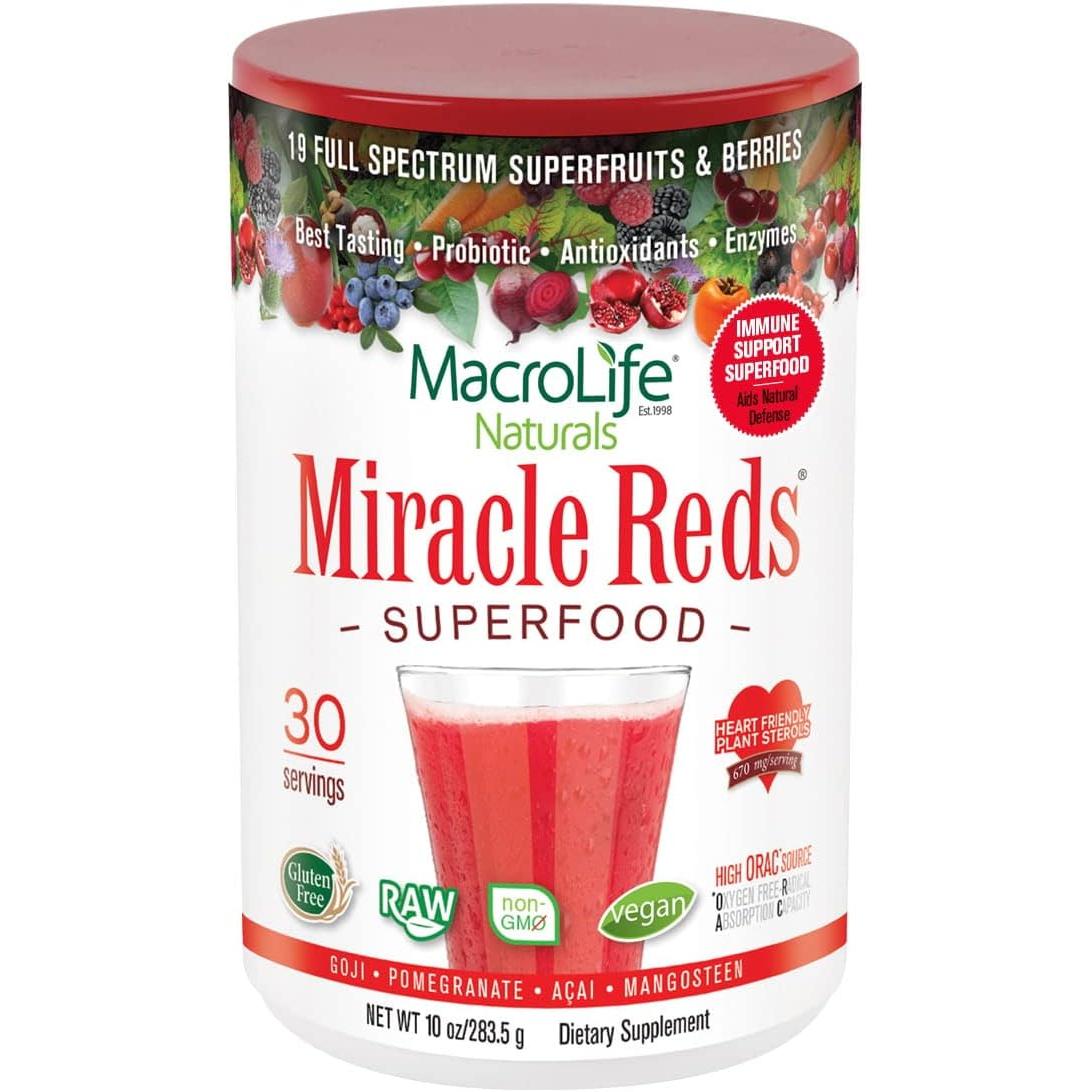 MacroLife Naturals Miracle Reds Superfood-N101 Nutrition