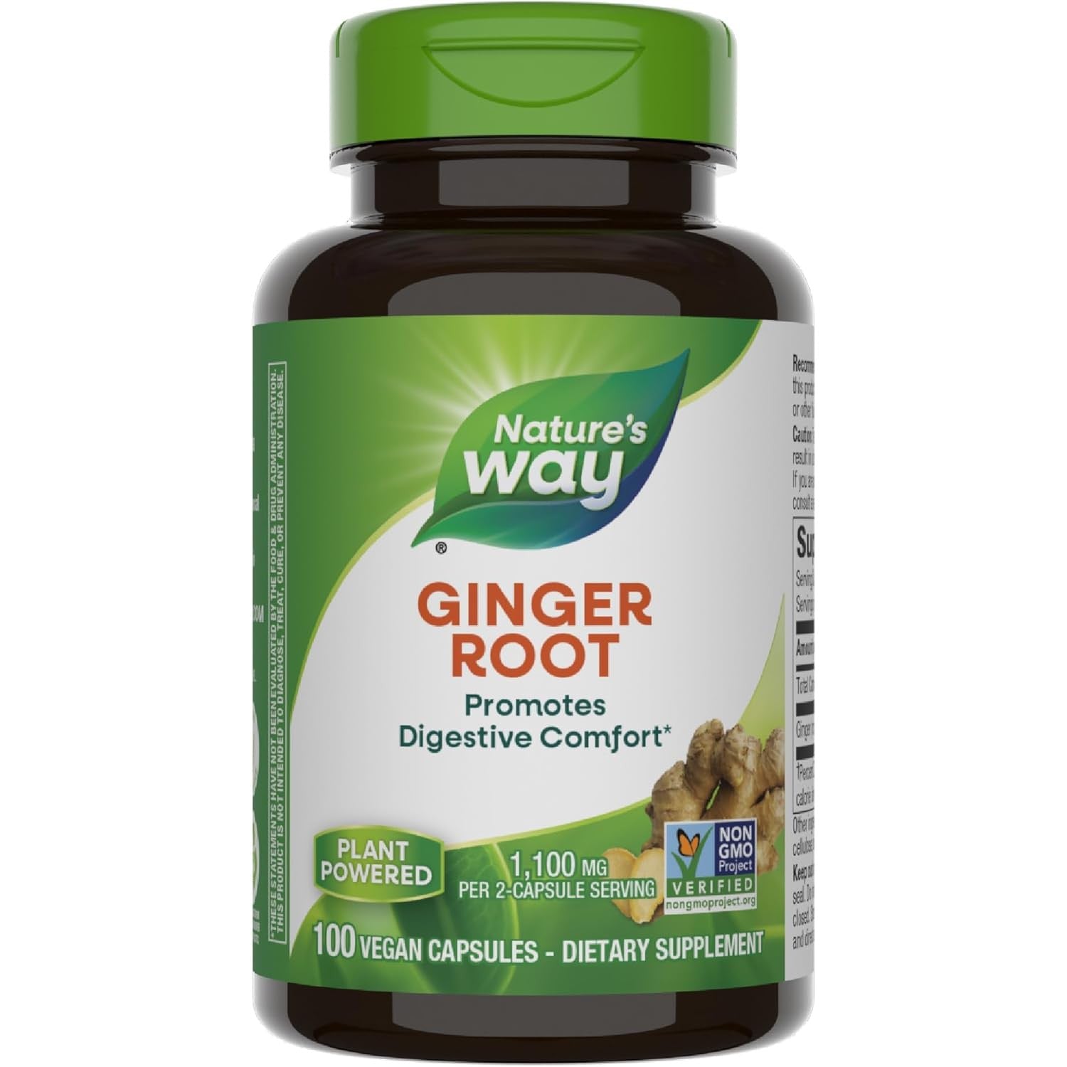 Nature's Way Ginger Root-N101 Nutrition