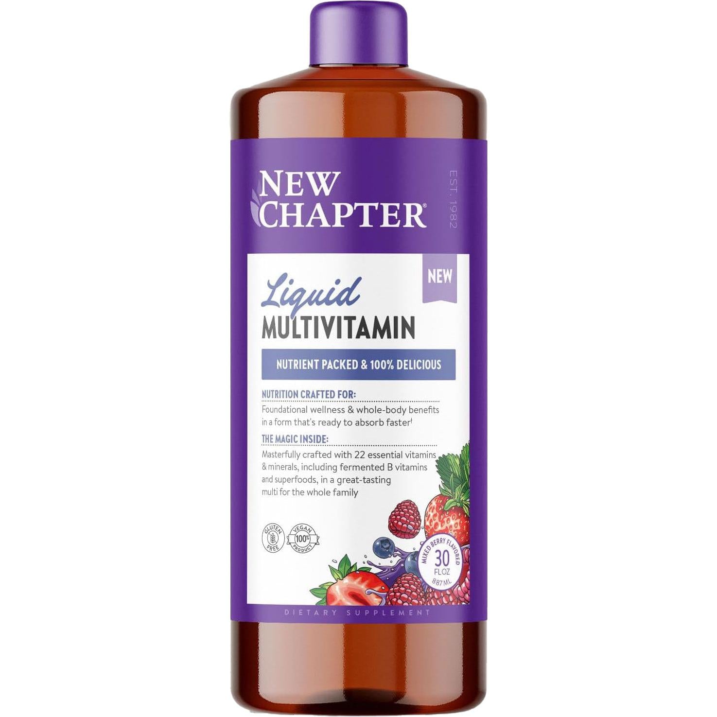 New Chapter Liquid Multivitamin-N101 Nutrition