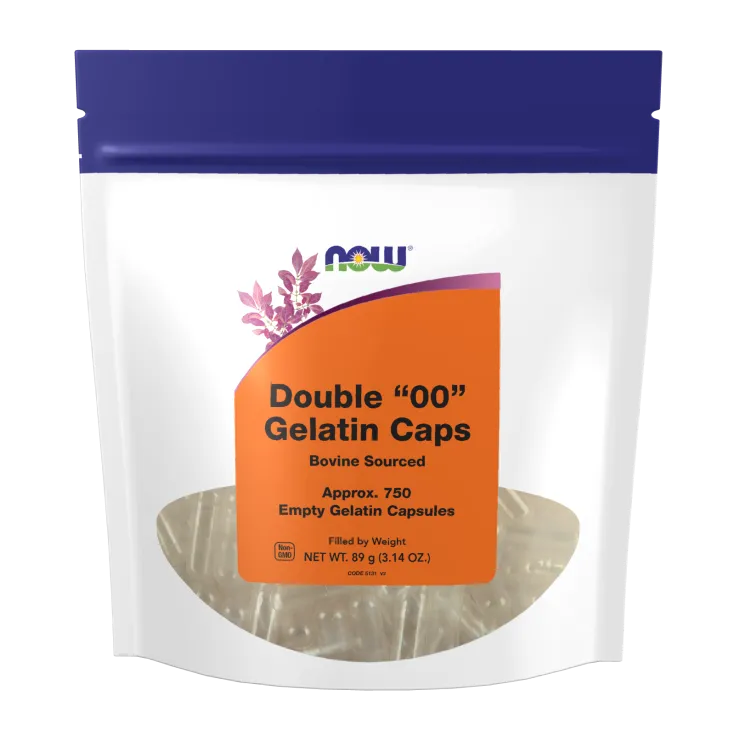 NOW Double "00" Gelatin Caps (Empty)-N101 Nutrition