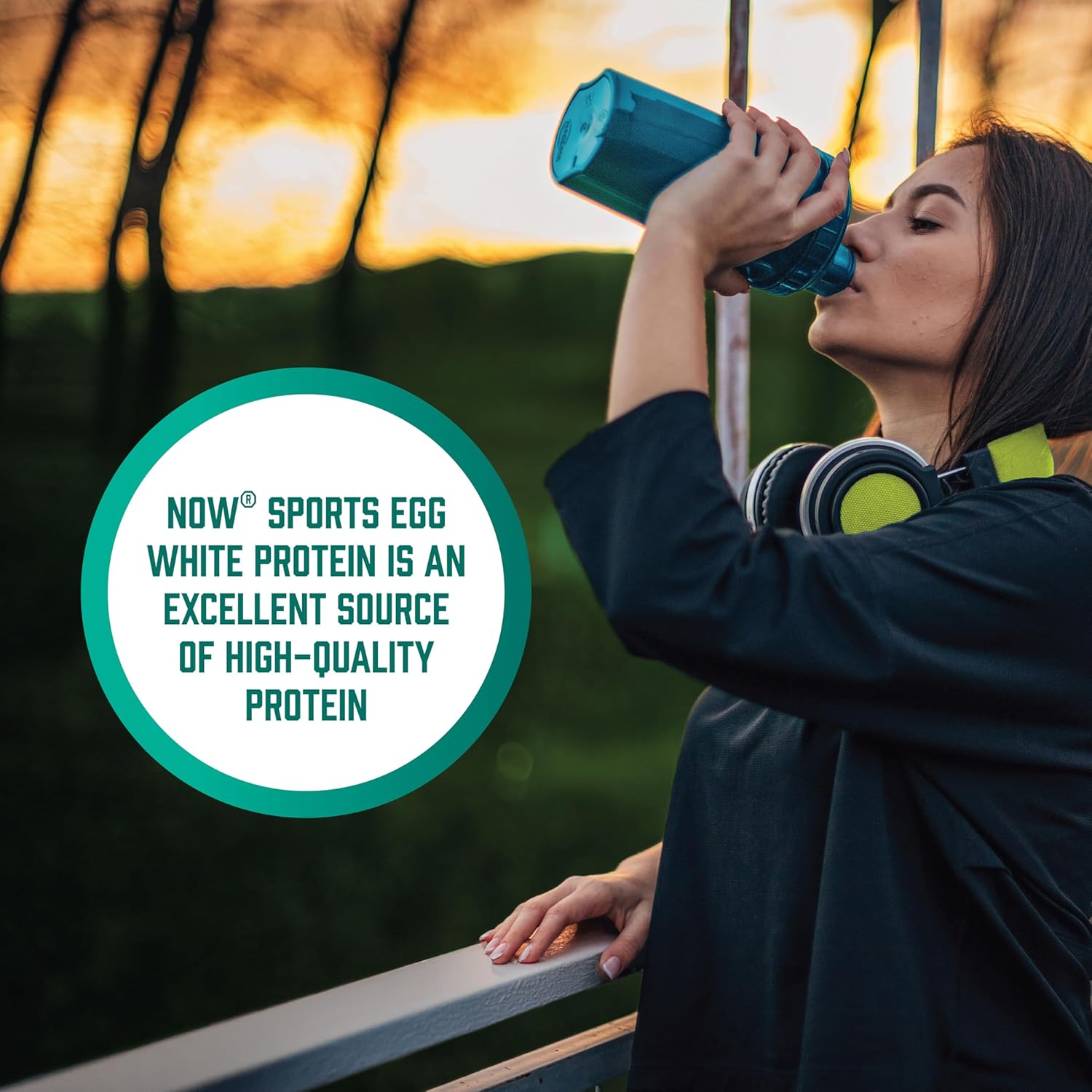 NOW Sports Egg White Protein - Unflavored-N101 Nutrition