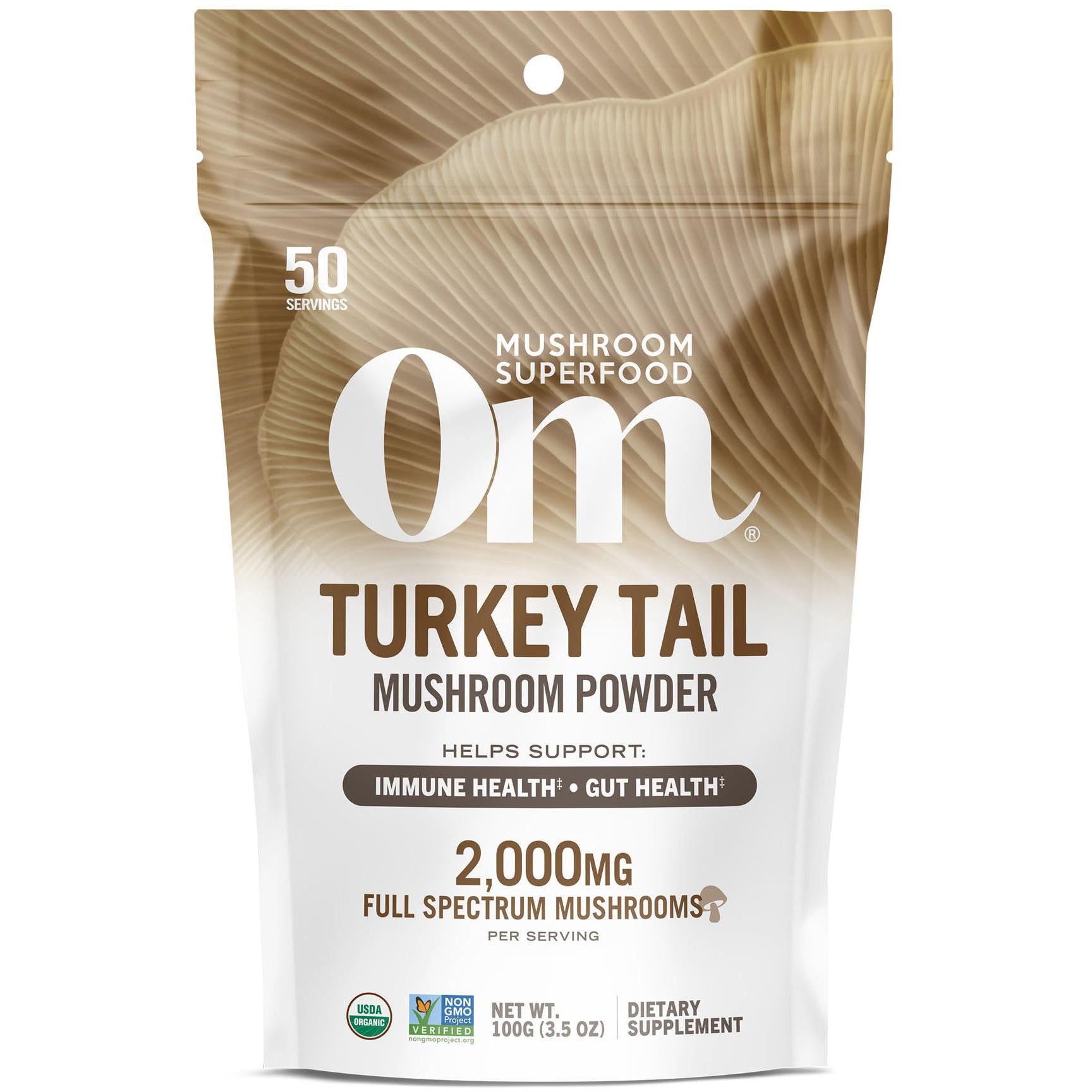 OM Turkey Tail Mushroom Powder-N101 Nutrition
