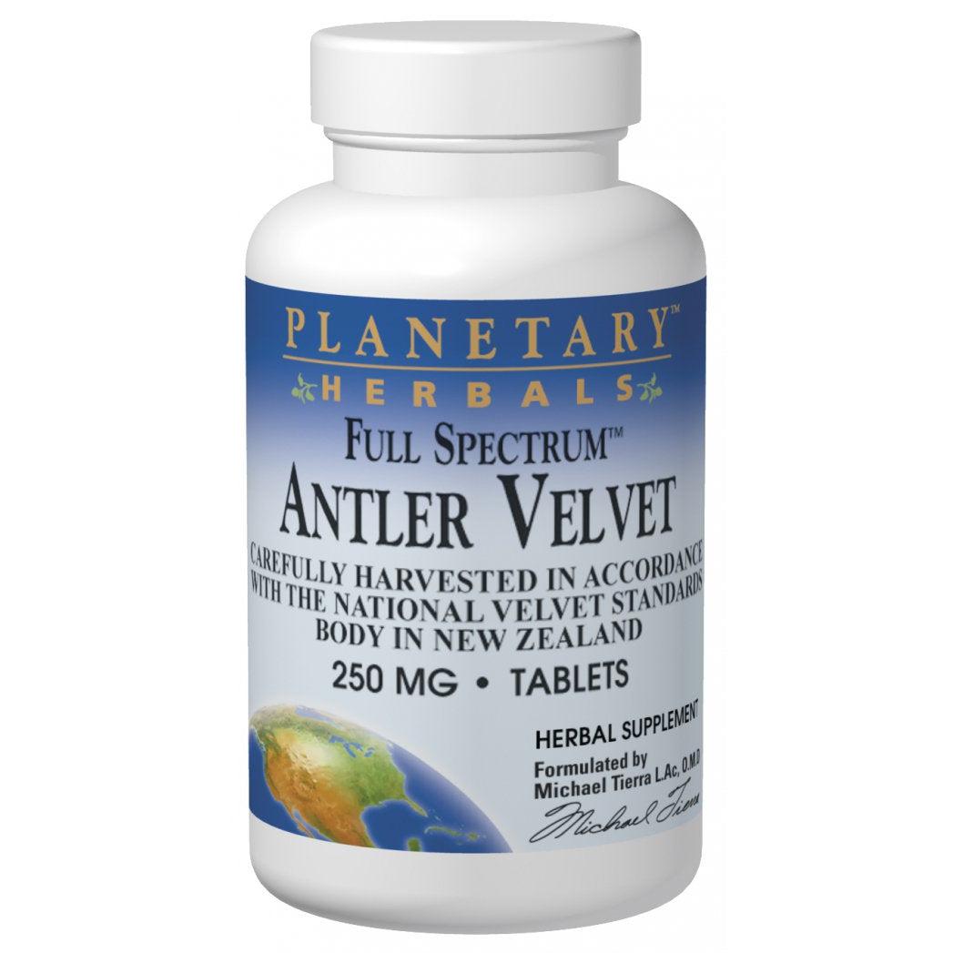 Planetary Herbals Antler Velvet (Full Spectrum) 250 mg-N101 Nutrition
