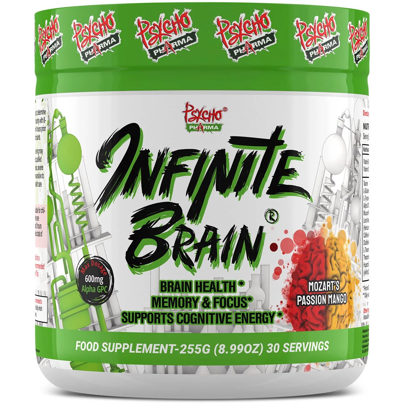 Psycho Pharma Infinite Brain-N101 Nutrition