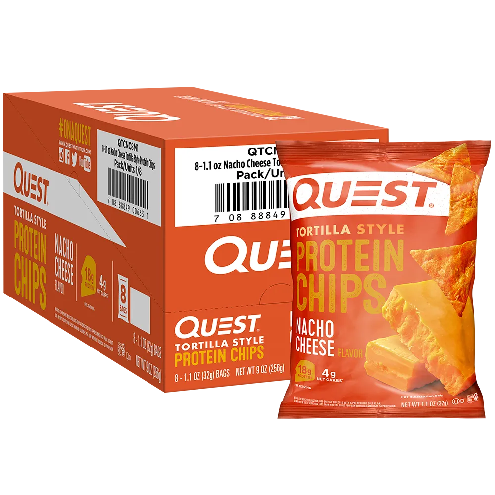 Quest Tortilla Style Protein Chips-N101 Nutrition