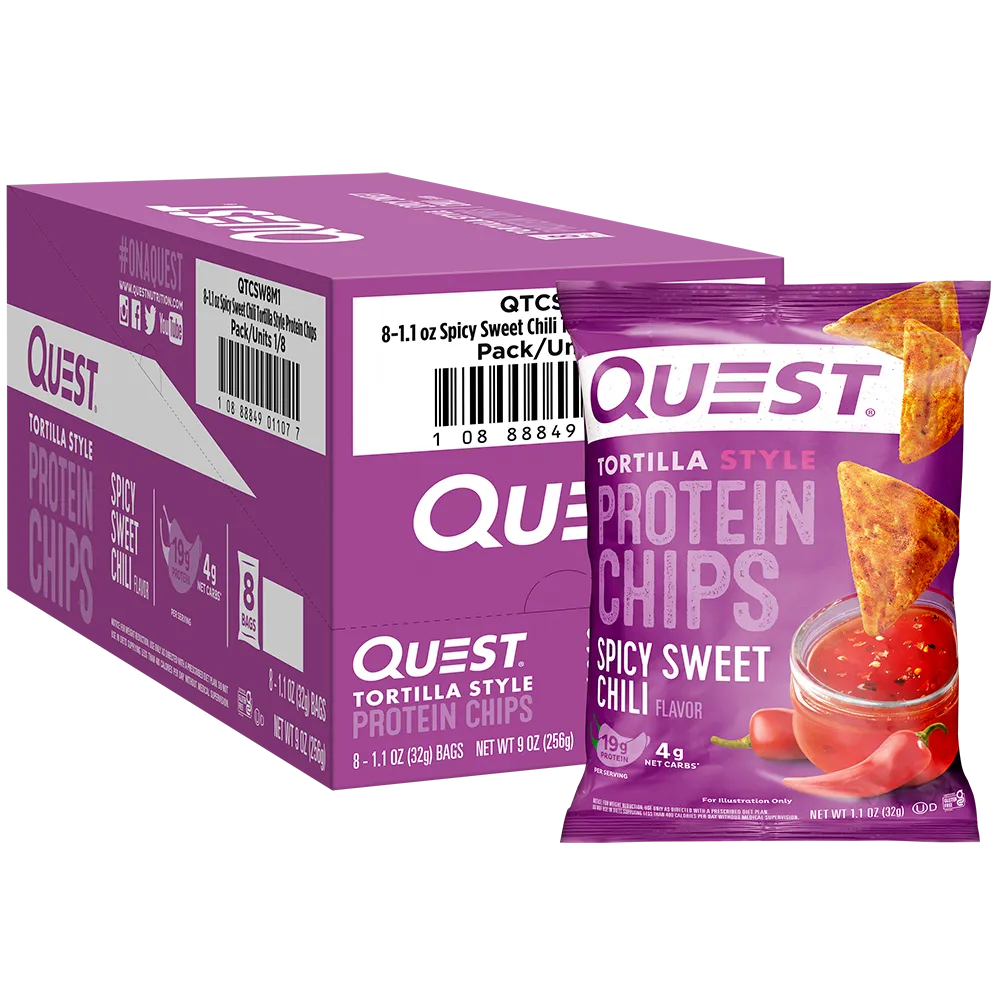 Quest Tortilla Style Protein Chips-N101 Nutrition