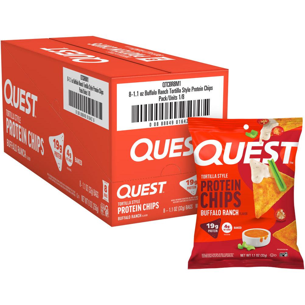 Quest Tortilla Style Protein Chips-N101 Nutrition