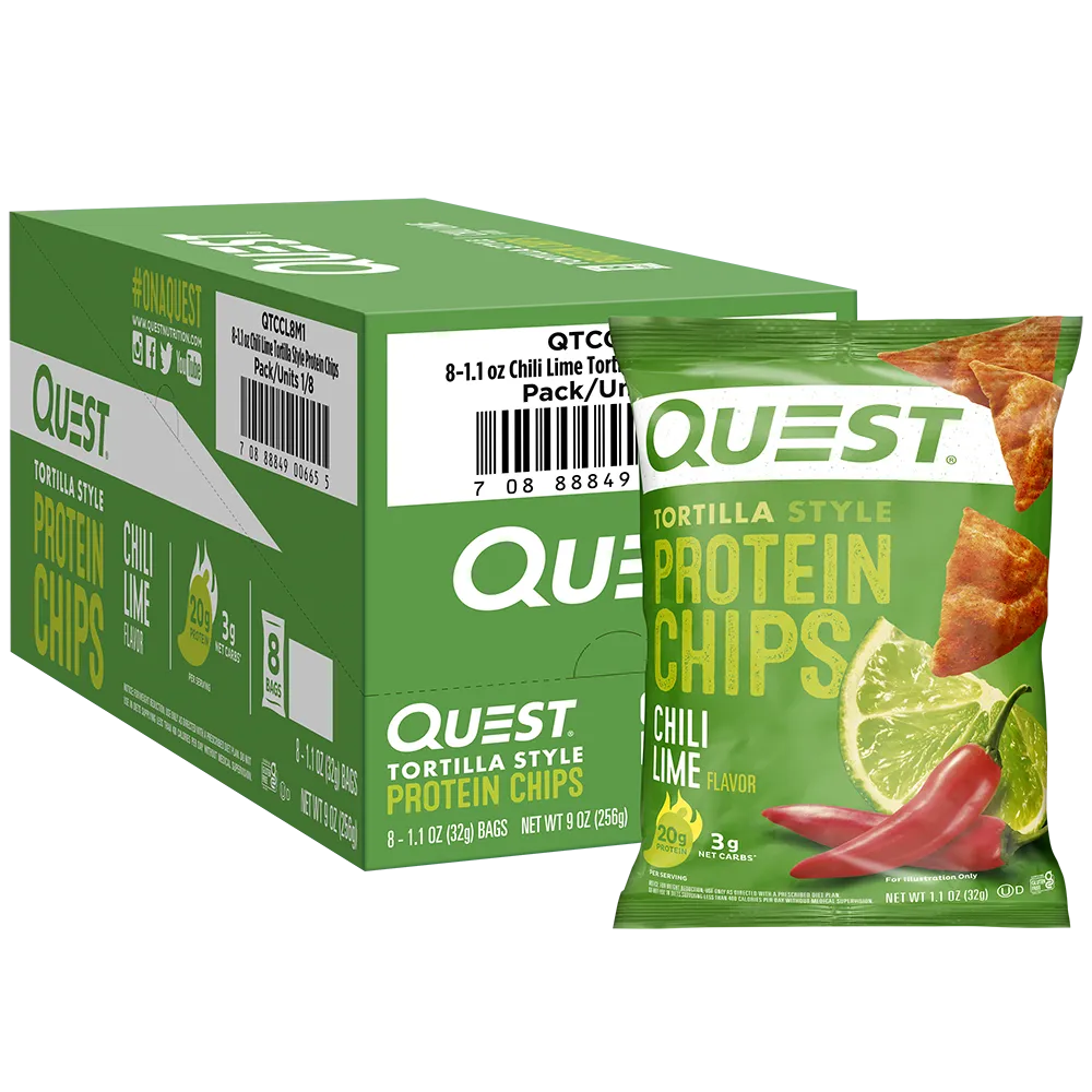 Quest Tortilla Style Protein Chips-N101 Nutrition