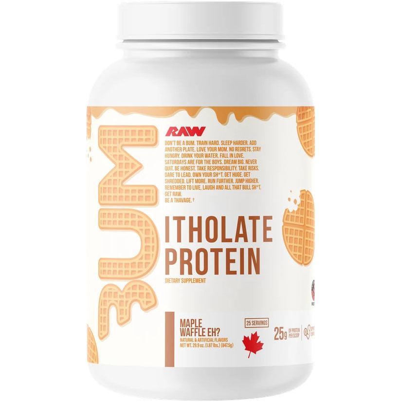 RAW Nutrition CBUM Itholate Protein-25 servings-Maple Waffle Eh?-N101 Nutrition