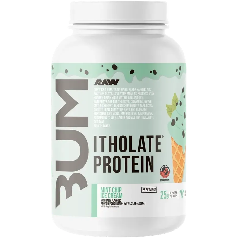 RAW Nutrition CBUM Itholate Protein-25 servings-Mint Chip Ice Cream-N101 Nutrition