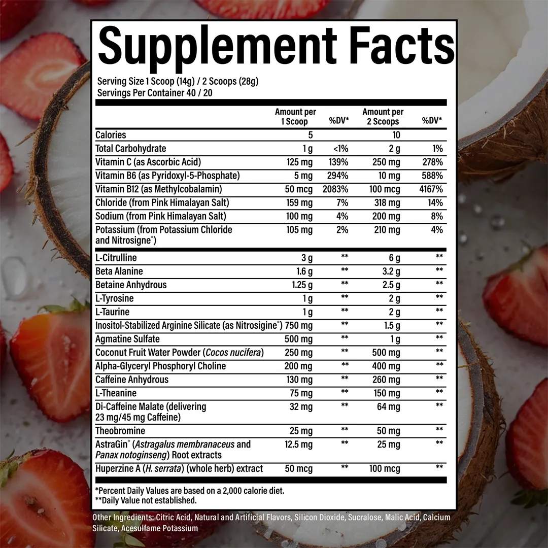 RAW Nutrition CBUM Thavage Pre-Workout-N101 Nutrition