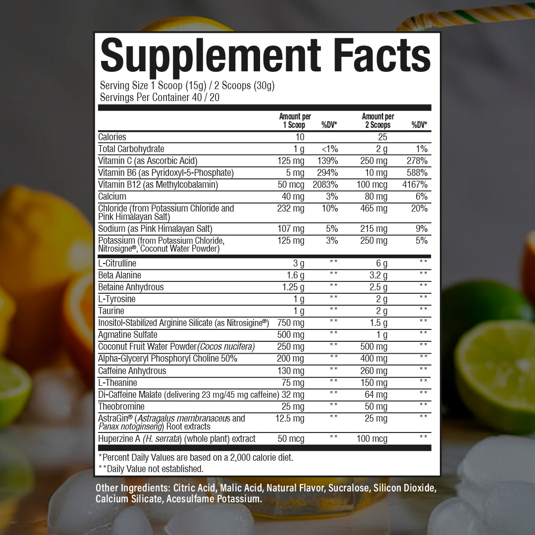 RAW Nutrition CBUM Thavage Pre-Workout-N101 Nutrition