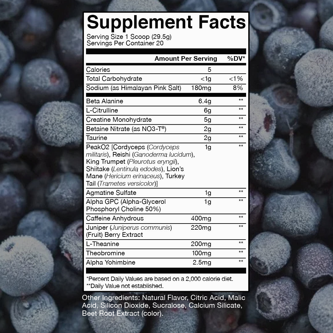 RAW Nutrition CBUM Thuper Thavage Pre-Workout-N101 Nutrition