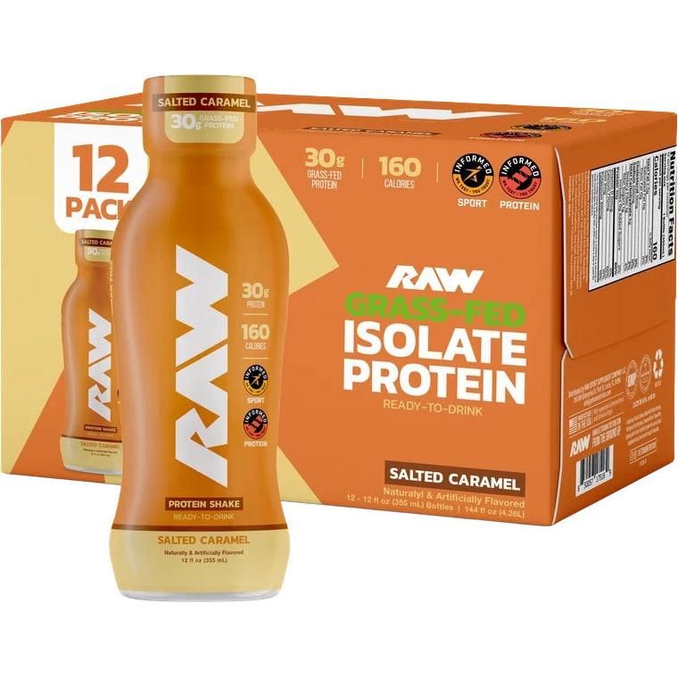 RAW Nutrition Grass-Fed Isolate Protein RTD-N101 Nutrition