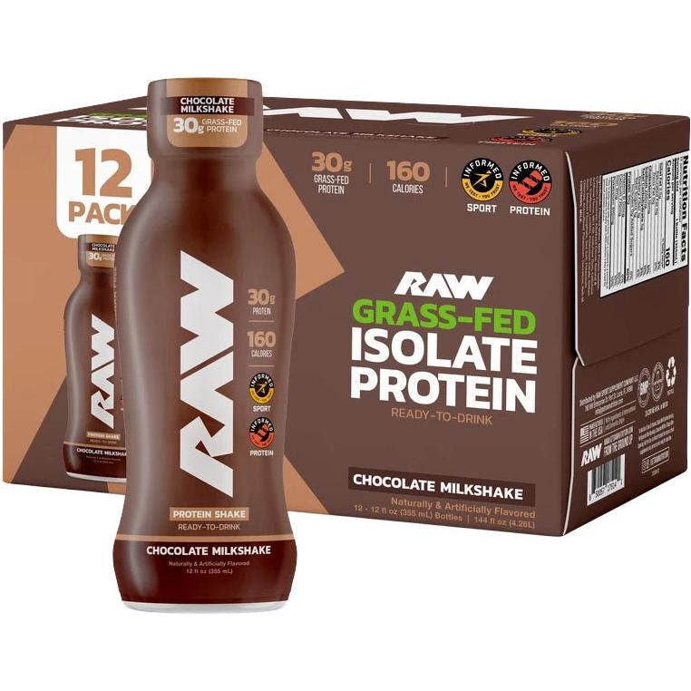 RAW Nutrition Grass-Fed Isolate Protein RTD-N101 Nutrition