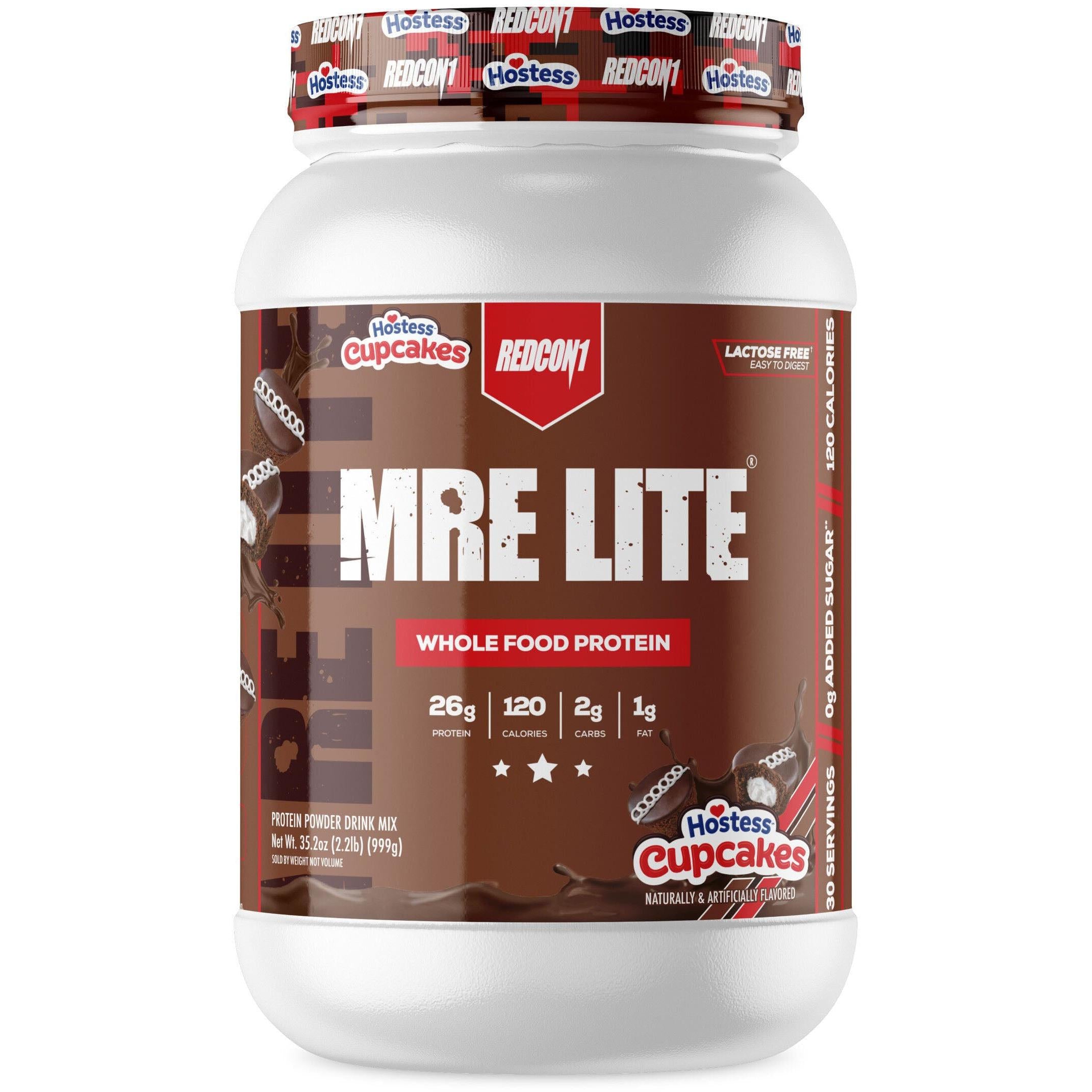 REDCON1 Hostess™ MRE Lite Whole Food Protein-30 servings-Hostess™ Cupcakes-N101 Nutrition