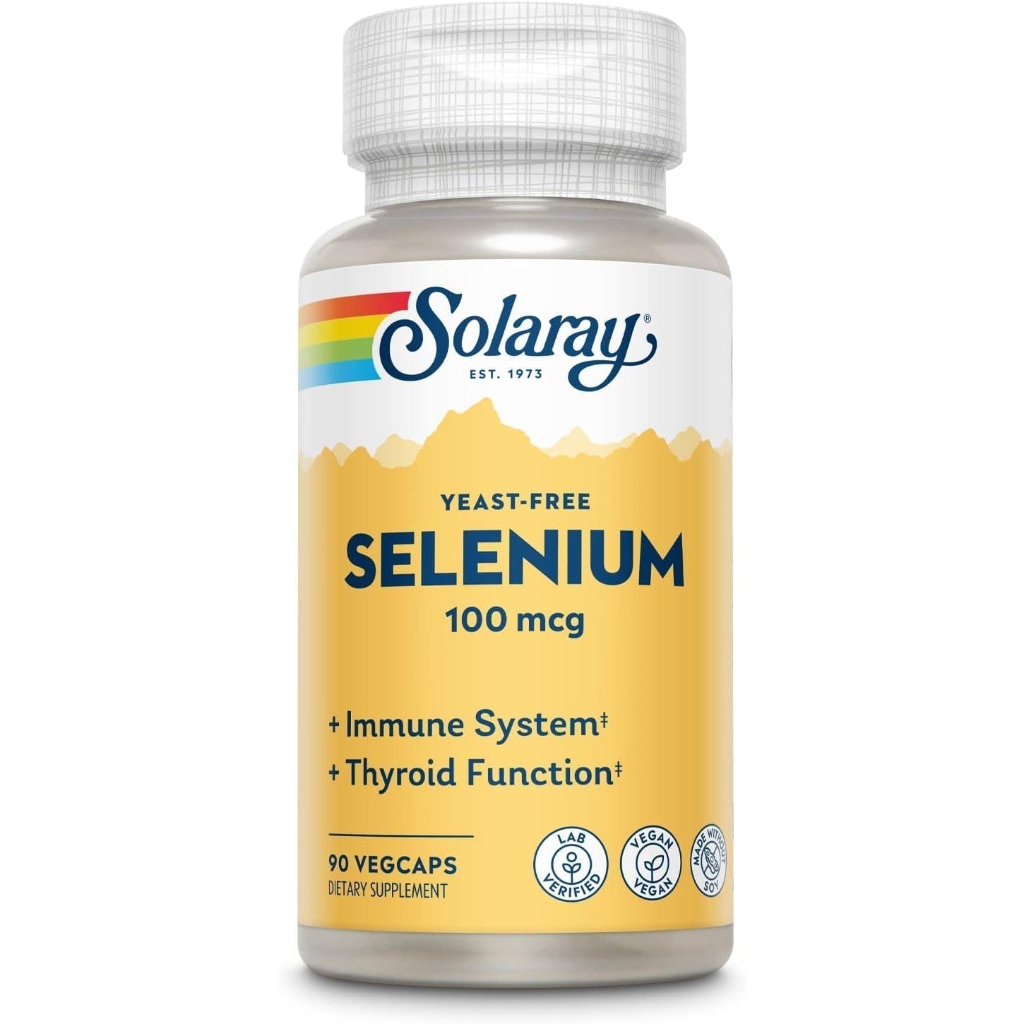 Solaray Selenium 100 mcg (Yeast-Free)-N101 Nutrition