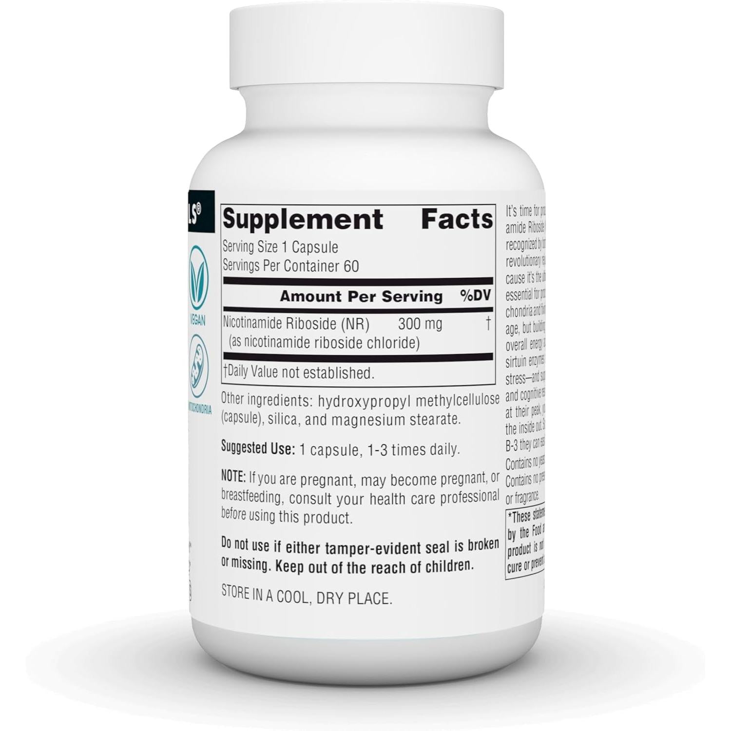 Source Naturals NR (Nicotinamide Riboside) 300 mg-N101 Nutrition