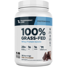 Transparent Labs 100% Grass-Fed Whey Protein Isolate (30 servings)-30 servings-Milk Chocolate-N101 Nutrition
