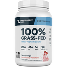 Transparent Labs 100% Grass-Fed Whey Protein Isolate (30 servings)-30 servings-Strawberry Milkshake-N101 Nutrition
