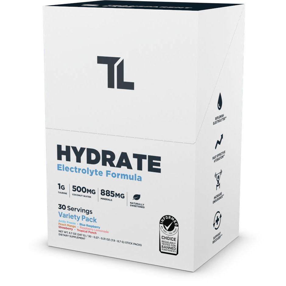 Transparent Labs Hydrate Stick Packs-N101 Nutrition