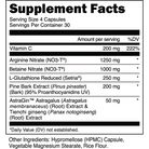 Transparent Labs Nitric Oxide-N101 Nutrition