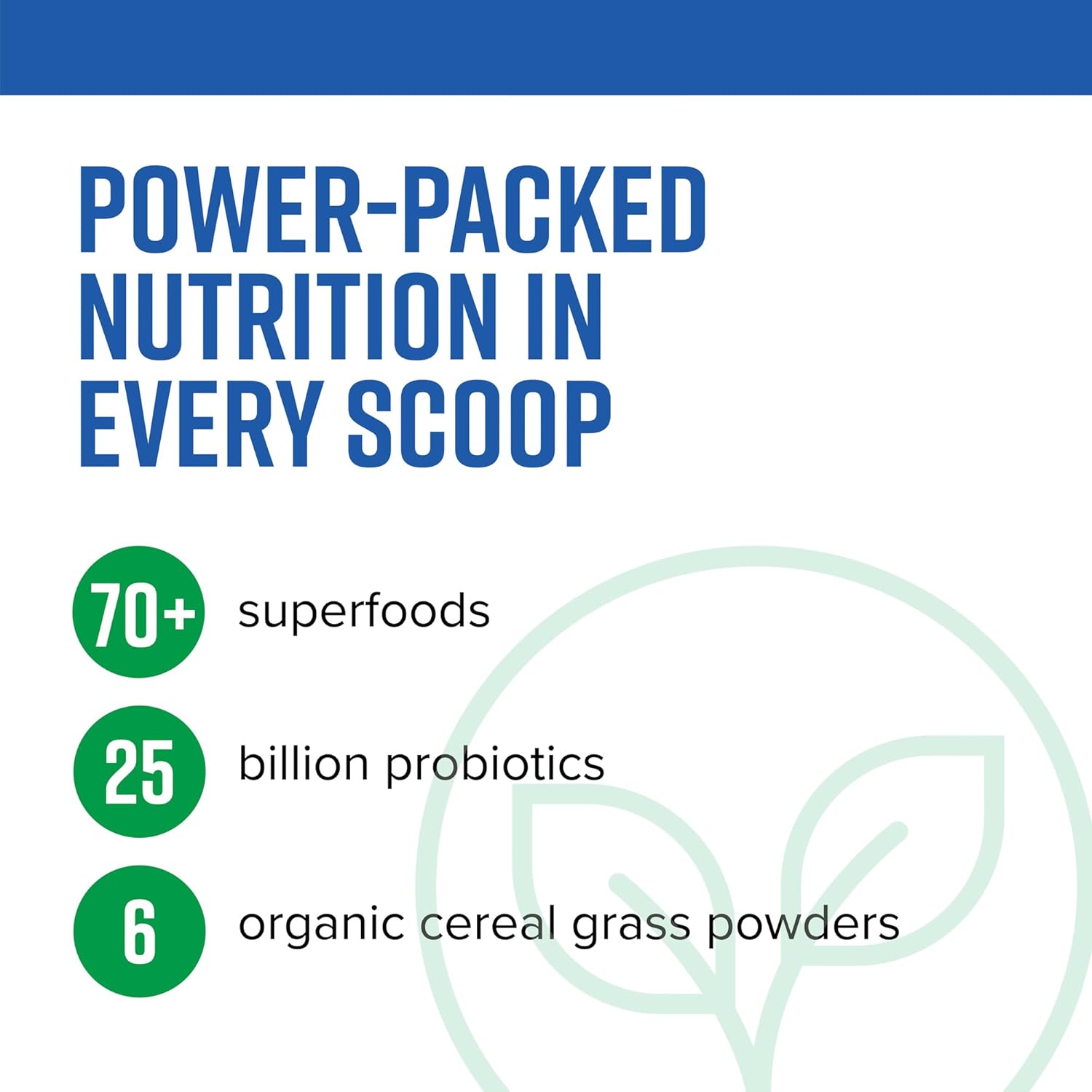 Vibrant Health Green Vibrance Blueberry Lemon-N101 Nutrition