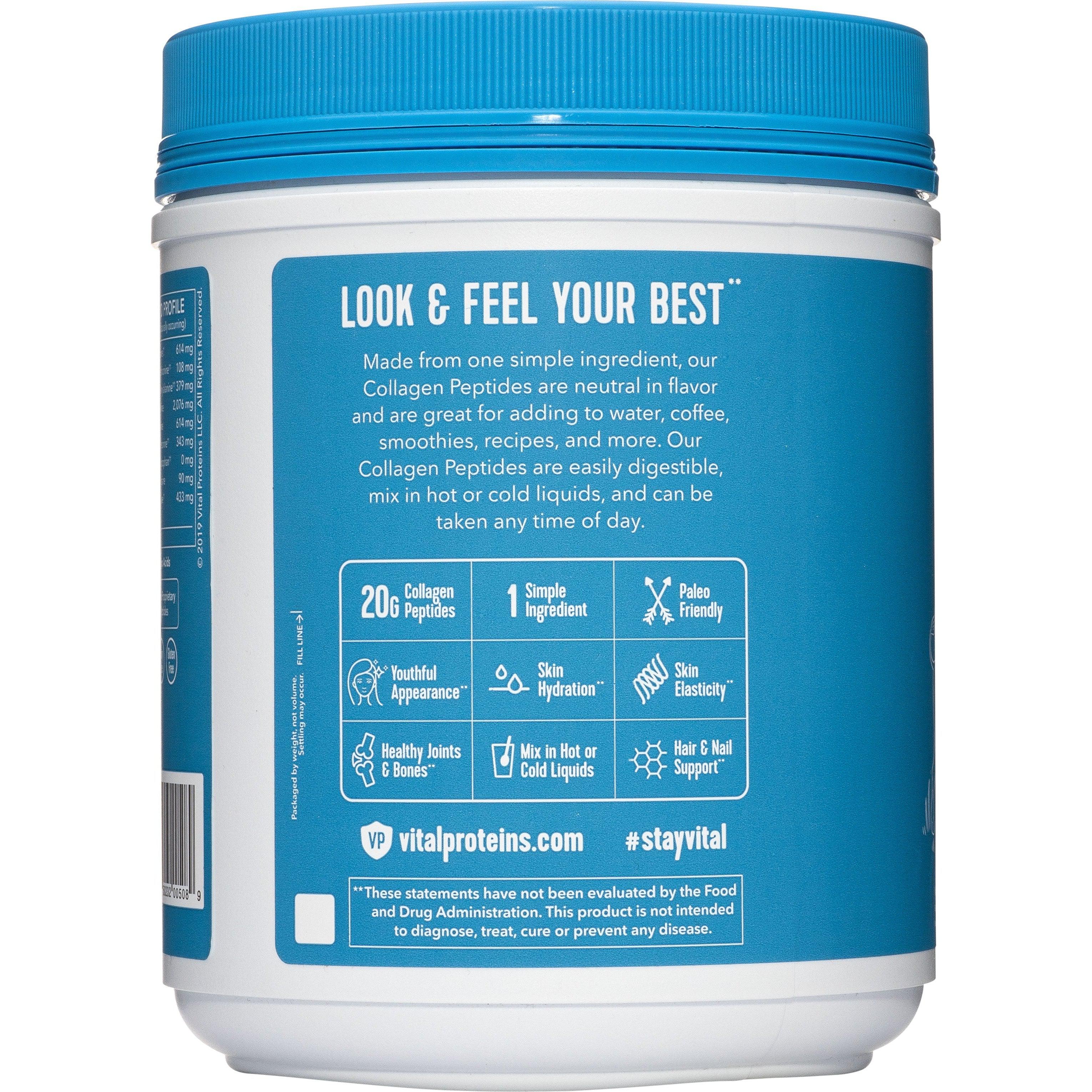 Vital Proteins Collagen Peptides - Unflavored-N101 Nutrition