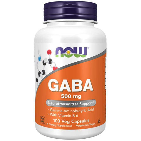 NOW GABA 500 mg-N101 Nutrition