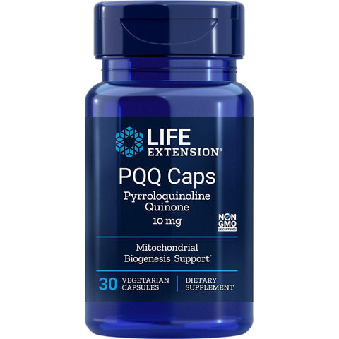 Life Extension PQQ Caps 10 mg-30 vegetarian capsules-N101 Nutrition