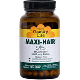 Country Life Maxi-Hair Plus-120 vegetarian capsules-N101 Nutrition