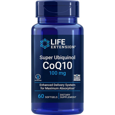 Life Extension Super Ubiquinol CoQ10 100 mg-N101 Nutrition