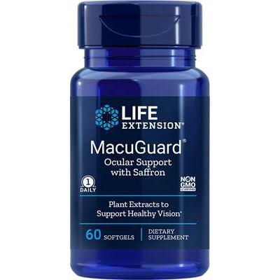 Life Extension MacuGuard Ocular Support with Saffron-N101 Nutrition