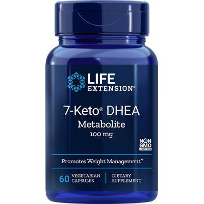 Life Extension 7-Keto DHEA Metabolite 100 mg-60 vegetarian capsules-N101 Nutrition
