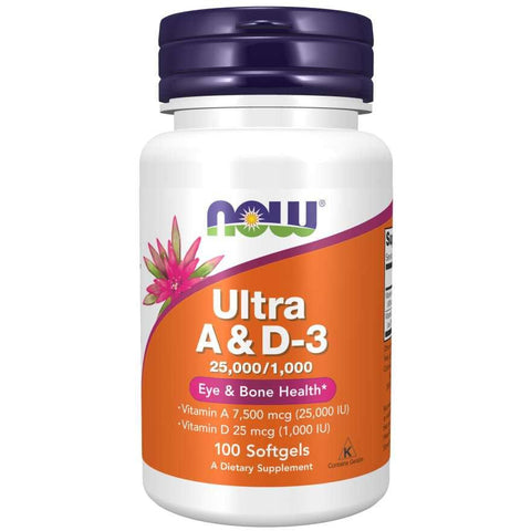 NOW Ultra A & D-3-N101 Nutrition