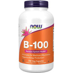 NOW B-100-250 veg capsules-N101 Nutrition