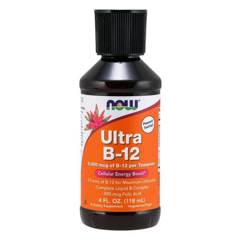 NOW Ultra B-12 Liquid-N101 Nutrition