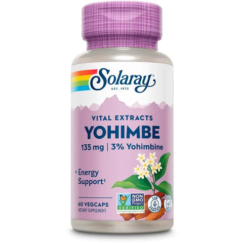 Solaray Yohimbe Bark Extract 135 mg-N101 Nutrition